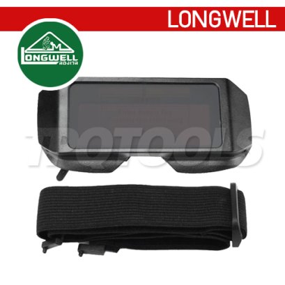 AUTO DARKENING WELDING แว่นตาเชื่อมปรับแสงอัตโนมัติ 2 IN 1 LONGWELL Auto Darkening Welding ลองเวล