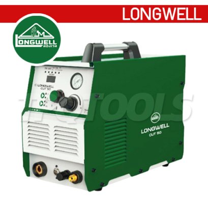 CUT50 "LONGWELL"#CUT50 เครื่องตัดพลาสม่า 50 แอมป์ ระบบอินเวอร์เตอร์ แรงดันไฟฟ้าขาเข้า AC 220 V.กระแสการตัด 20-50A ลองเวล
