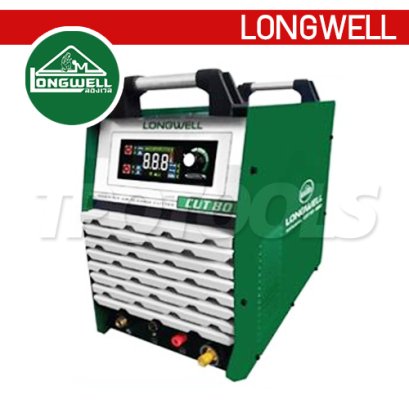 CUT80 "LONGWELL" #CUT80 เครื่องตัดพลาสม่า 80แอมป์ ระบบอินเวอร์เตอร์ แรงดันไฟฟ้าขาเข้า AC 380 V กระแสการตัด 20 &ndash; 80 A มาพร้อมระบบ Arc Striking ช่วยให้เริ่มตัดได้งาน เริ่มงานได้เร็ว ลองเวล