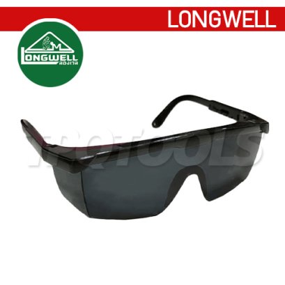 LW-GB733 (BLACK) แว่นตาเซฟตี้/แว่นตานิรภัย LW-GB733 สีดำ "LONGWELL" ลองเวล