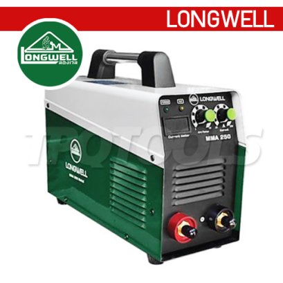 MMA250 METAL "LONGWELL" เครื่องเชื่อมไฟฟ้า 250 แอมป์ รุ่น MMA 250 METAL ระบบอินเวอร์เตอร์ ลองเวล แรงดันไฟฟ้า AC 220 V กระแสไฟเชื่อม 20-250A