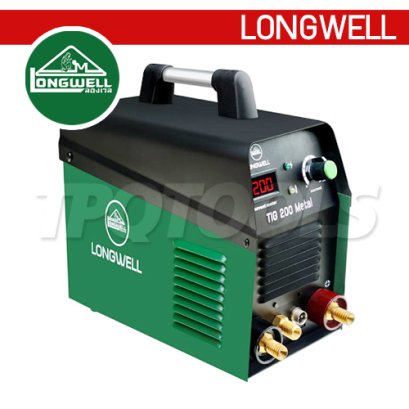 TIG200 METAL "LONGWELL" #TIG200 METAL เครื่องเชื่อมทิก/เครื่องเชื่อมอาร์กอน TIG 200 แอมป์ Metal ระบบอินเวอร์เตอร์ แรงดันไฟฟ้า AC 220 V กระแสไฟเชื่อม 10-200 A ลองเวล