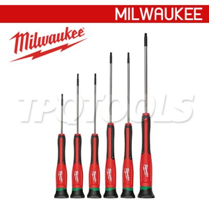 48-22-2610 (006035801) ชุดไขควงหัวทอร์ค Precision 6 ชิ้น MILWAUKEE (มิลวอคกี้)