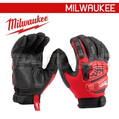 48-73-8551 (006209102) ถุงมือกันกระแทก Impact Wrecking Work Gloves &ndash; M MILWAUKEE (มิลวอคกี้)