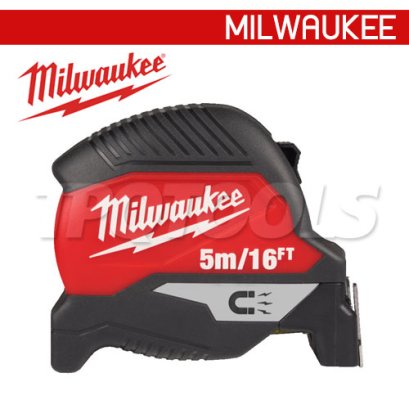 4932498769 (076002965) ตลับเมตรแม่เหล็กรุ่น COMPACT MAGNETIC 5 เมตร / 16 ฟุต MILWAUKEE (มิลวอคกี้)