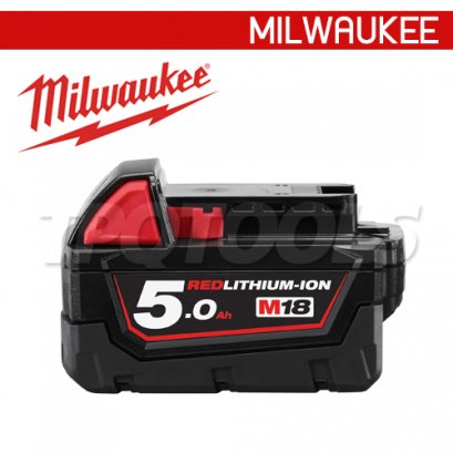 M18B5 (001998238) แบตเตอรี่ 18V 5.0 แอมป์อาว MILWAUKEE