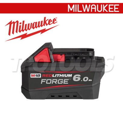 M18 FB6 ASIA (001998977DG9) แบตเตอรี่ 18 โวลต์ 6.0 แอมป์อาว M18 FORGE 6.0Ah Battery MILWAUKEE