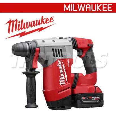 M18CHPX-502C (018107021) สว่านโรตารี่ไร้สาย 18V 26 มม. 3 ระบบ แบตเตอรี่ 5 แอมป์อาว x 2 ก้อน MILWAUKEE