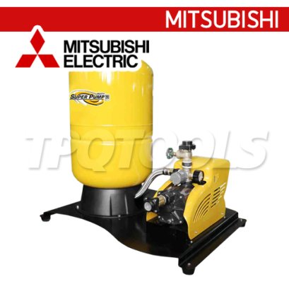 MMCH-755S (220V) ปั๊มน้ำอัตโนมัติ ชนิดหลายใบพัด ท่อ 1" x 1" แรงม้า 750W 220V จำนวนชั้นที่ใช้ได้ 3 ชั้น MITSUBISHI