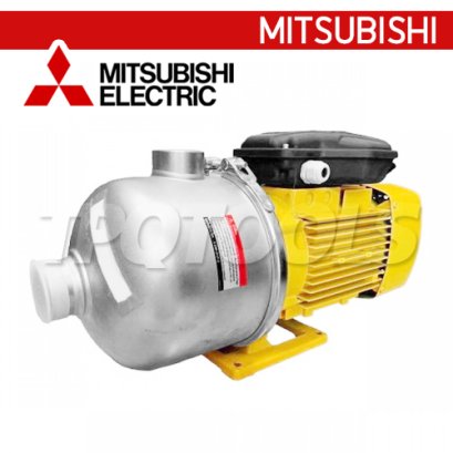 SMM-1505T (380V) ปั๊มน้ำหอยโข่งหลายใบพัดเรือนสแตนเลส (แรงดันสูง) แรงม้า 2 HP ท่อ 2 x 2 นิ้ว ส่งสูง 34.7-10.6 ม. (150-500 L/min) MITSUBISHI