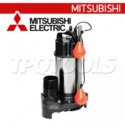 SSP-755TB ปั๊มจุ่ม ปั๊มไดโว่อเนกประสงค์ รุ่นไฟ 3 สาย ลูกลอย 2 อัน 750W 380V MITSUBISHI