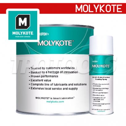 MOLYKOTE D-321R จารบีทาเกลียว น้ำมันหล่อลื่น (Molykote D-321R (สเปรย์) -400 ml.)