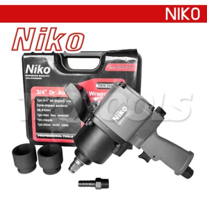 NIKO-201 บล็อกลม NIKO SQ.3/4&quot; 1600NM./1200FTLBS