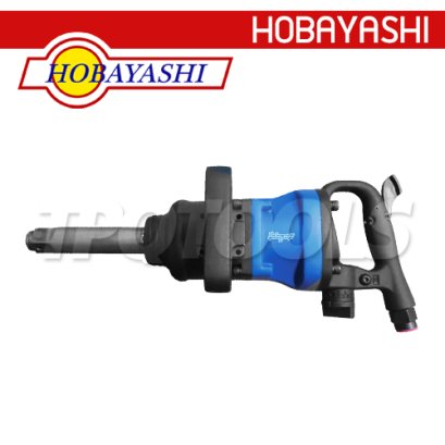 C-HB-AW3000-6 บล็อกลมงานหนัก SQ.1&quot; (1 นิ้ว) แรงบิด 1600-2400NM. ขนาดเพลา 1&quot;x6&quot; HOBAYASHI