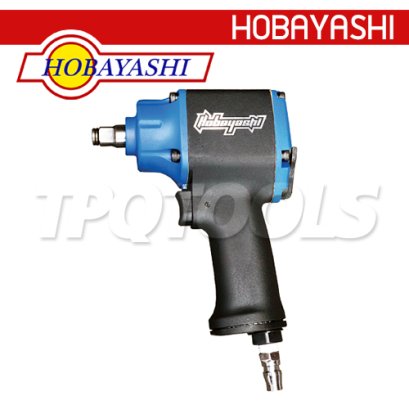 C-HB-TAW500 บล็อกลม SQ.1/2&quot; (4 หุน) แรงบิด 500 นิวตัน ความเร็วรอบ 10000 RPM + ลูกบล็อก 9-27มม. + ข้อต่อบล็อก 5 นิ้ว HOBAYASHI