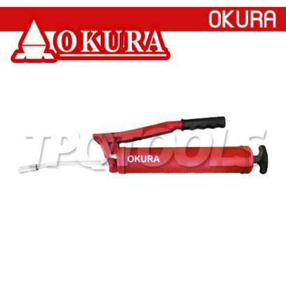 C-OK-GP400L กระบอกอัดจารบีมือโยก 400CC กำลังอัด 6000 PSI OKURA