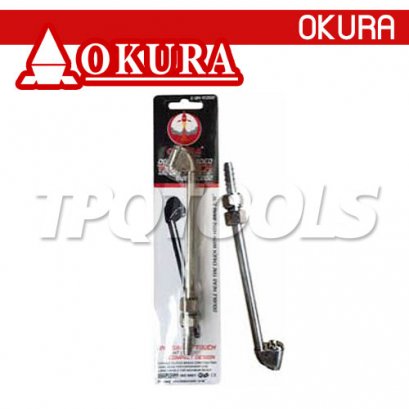 C-OK-TC202 หัวเติมลมยาวพร้อมข้อต่อหางปลา 5/16&quot; 7.5 นิ้ว