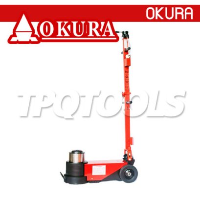 E-OK-AFJ80T แม่แรงตะเข้ใช้ลม 40x80T ขนาด 80 ตัน AIR FLOORJACK &quot;OKURA&quot;