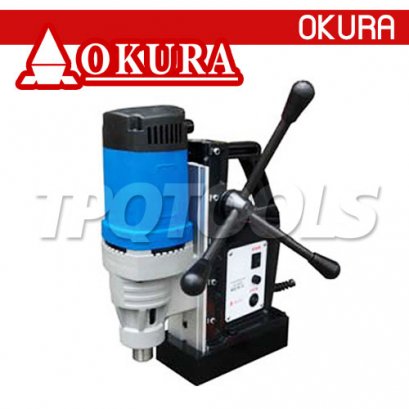 OK-23 สว่านขาแม่เหล็ก 1300W - 220V ปรับความเร็วรอบได้ OKURA