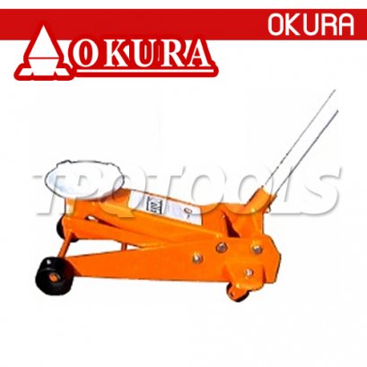 OK-3FJ แม่แรงตะเข้ OKURA 3 ตัน 1ลูกสูบ รุ่น OK-3FJ