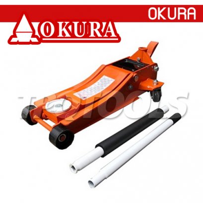 OK-4SL แม่แรงตะเข้ OKURA 4.0 ตัน 2 ลูกสูบ รุ่น OK-4SL