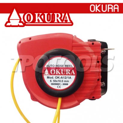 OK-A12/6.5*10 ชุดเก็บสายลมอัตโนมัติ ขนาด 6.5 x 10 มม.ยาว 12 เมตร