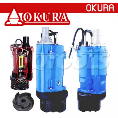 OK-KBZ615 ปั๊มแช่ดูดโคลน 6&quot; 15Kw 20HP 380V OKURA
