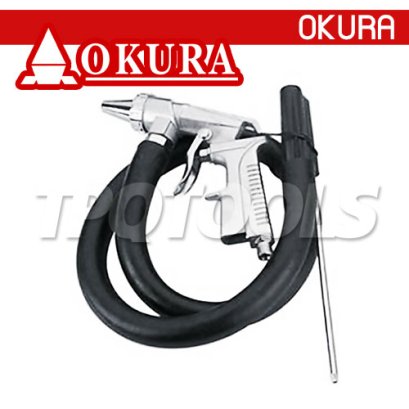 PS-1 ปืนพ่นทราย ขนาดปาก 6.0 มม.ความยาว 1.3 เมตร แรงดันลม 70PSI OKURA