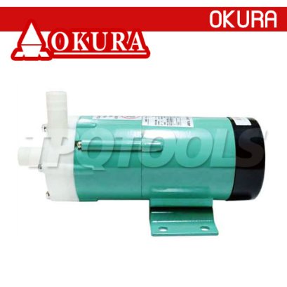 MD15R ปั๊มหอยโข่งเคมี ท่อ 1/2 นิ้ว x 1/2นิ้ว ความเร็วรอบ 2600RPM ส่งสูง 2.4 เมตร 220V "OKURA"