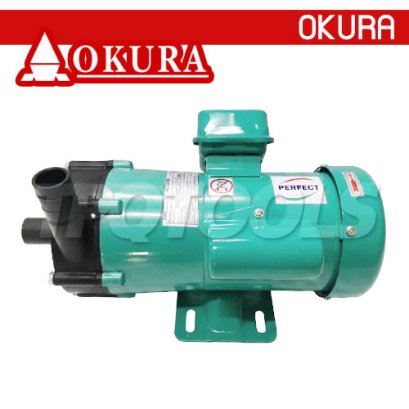 MD70R ปั๊มหอยโข่งเคมี ท่อ 1 นิ้ว x 1 นิ้ว ความเร็วรอบ 2860RPM ส่งสูง 6.7 เมตร 220V "OKURA"
