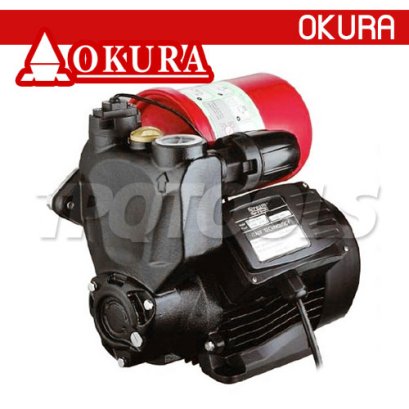 OKP60-200A ปั๊มน้ำหอยโข่งอัตโนมัติ ท่อ 1 นิ้ว x 1 นิ้ว 200W/220V ระยะดูด 8 เมตร ส่งสูง 25 เมตร "OKURA"