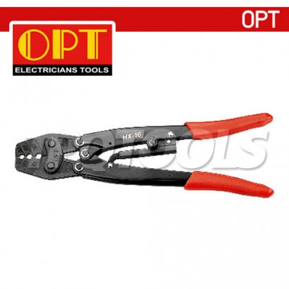 HX-16 คีมย้ำแบบหกเหลี่ยม