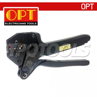 LN-18C คีมย้ำหางปลาหุ้ม OPT INSULATED TERMINAL CRIMPING TOOLS