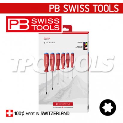 PB8460CBB ไขควงชุดหัวท็อกซ์ 6 ตัว/ชุด + กล่องกระดาษรุ่นใหม่