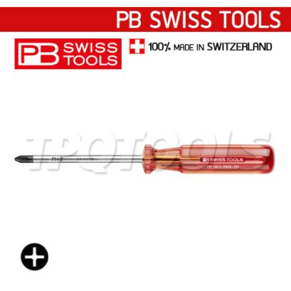 PB190-4-200 ไขควงปากแฉกด้ามแดงคลาสสิค PH4 DIA.10 x 330 มม. PB SWISS TOOLS