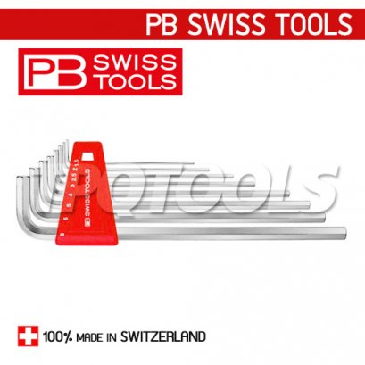 PB211H8 ชุดประแจหกเหลี่ยมยาว 1.5-8 มม.