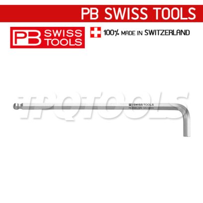 PB212ZL-3/8 ประแจหกเหลี่ยมแบบยาว (หัวบอล) ขนาด 3/8 นิ้ว ยาว 220 มม. PB SWISS TOOLS