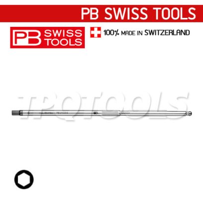 PB215D-6 แกนไขควงหกเหลี่ยม ขนาด 6 x 220 มม. PB SWISS TOOLS