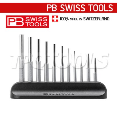 PB715H เหล็กส่ง 12 ตัวชุด ประกอบด้วยรุ่น 715/1-9 มม. และ 705/1,2 มม. PB SWISS TOOLS