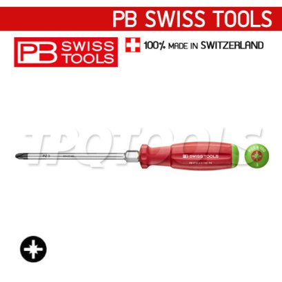 PB8192S-4-200 ไขควงปากแฉก PZ4 SwissGrip DIA.10 x 320 มม. PB SWISS TOOLS