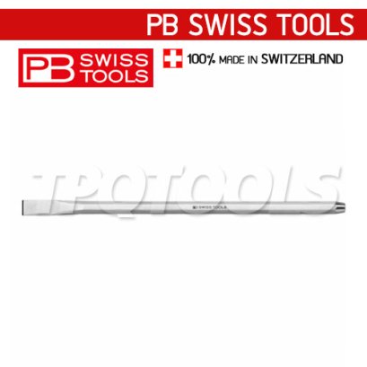 PB820-6 เหล็กสกัดปากแบนรุ่นยาว 6x300x12 มม. PB SWISS TOOLS