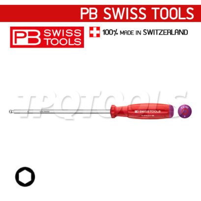 PB8206S-1,5-70 ไขควงหกเหลี่ยมหัวบอล SwissGrip ขนาด 1.5 x 147 มม. PB SWISS TOOLS