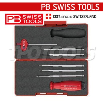 PB8320 Set A3 ชุดไขควงท็อกซ์ T8-T20 ด้ามไขควงดิจิตอล PB SWISS TOOLS