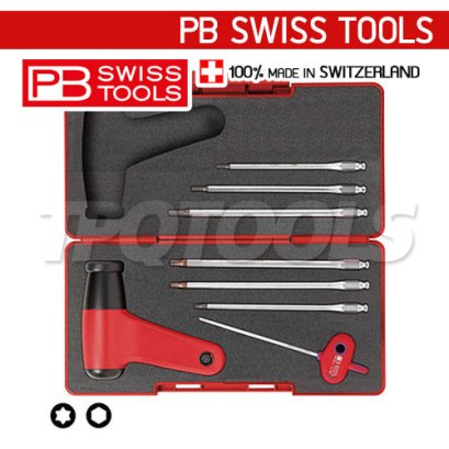 PB8325 SET A1 ชุดไขควงดิจิตอลแบบด้ามปืน ใช้กับหัวหกเหลี่ยม และ หัวดาว PB SWISS TOOLS