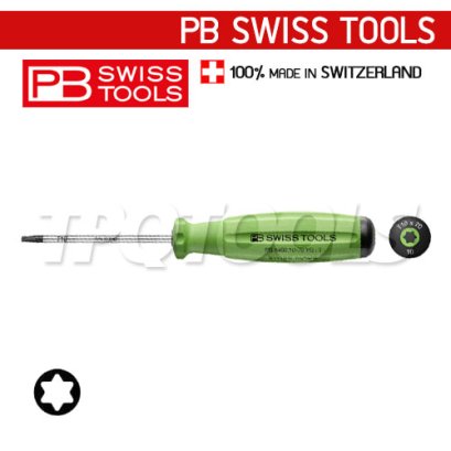 PB8400-10-70YG (PB8400RB) ไขควงท็อกซ์ด้าม SWISSGRIP ขนาด 10x70x160 มม. PB SWISS TOOLS