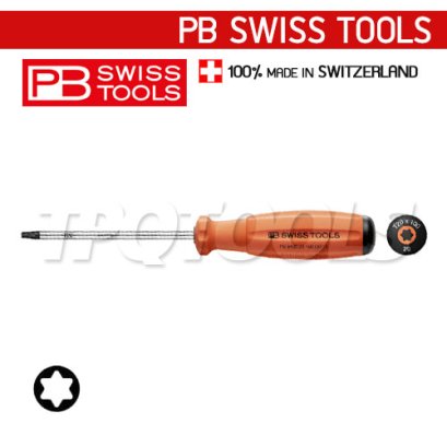 PB8400-20-100OR (PB8400RB) ไขควงท็อกซ์ด้าม SWISSGRIP ขนาด 20x100x200 มม. PB SWISS TOOLS
