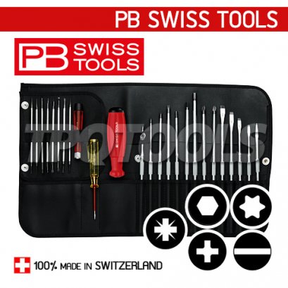 PB8515 ไขควงชุดใหญ่ซองหนัง NO.8515