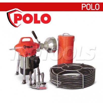 GQ-75 เครื่องล้างท่อไฟฟ้า POLO POWER TYPE DRAIN CLEANER