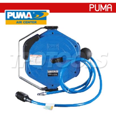 PM10-12SA โรลสายลม AIRHOSE ขนาดท่อ 6.5 x 10 มม. ความยาวสายลม 12 เมตร พูม่า &quot;PUMA&quot;