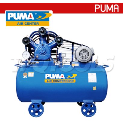PP320-PPM380V ปั๊มลมพูม่าระบบสายพาน 20 แรงม้า 380V 3 ลูกสูบ ถังลมจุ 700 ลิตร ปริมาณลม 3000 ลิตร/นาที พูม่า PUMA